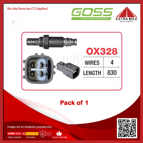 Goss Oxygen Sensor For Lexus GS300 JZS160R 3.0L 2JZ-GE 24v MPFI 6cyl