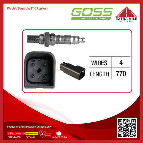 Goss Oxygen Sensor Pre-Catalytic For Ford Mondeo HC, HD, HE 2.0L ZH20