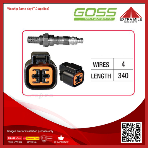 Goss Oxygen Sensor Pre-Catalytic For Hyundai Sonata Y3 2.0L/3.0L V6 G4CP, G6AT