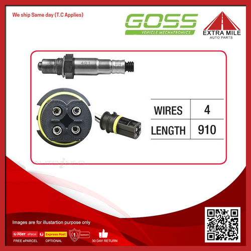 Goss Oxygen Sensor For Mercedes-Benz SLK55 AMG R171 5.4L M113.989 V8