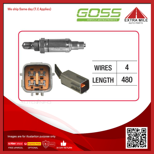 Goss Oxygen Sensor Post-Catalytic For RX-8 FE 1.3L 13BMSP ROTARY2