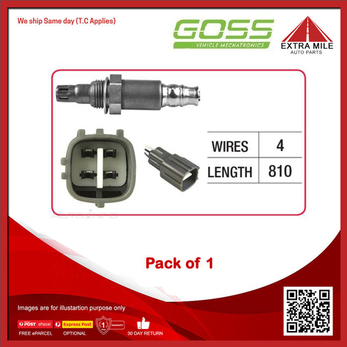 GOSS Oxygen Sensor For Subaru Impreza WRX G2 GD/GG 2.0L EJ205 DOHC Turbo MPFI