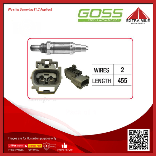 Goss Oxygen Sensor Pre-Catalytic For Toyota Corolla SECA AE95R 1.6L 4AFE