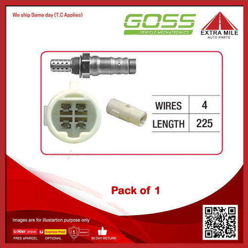 GOSS Oxygen Sensor For Hyundai Sonata AF 3.0L V6 G6AT SOHC