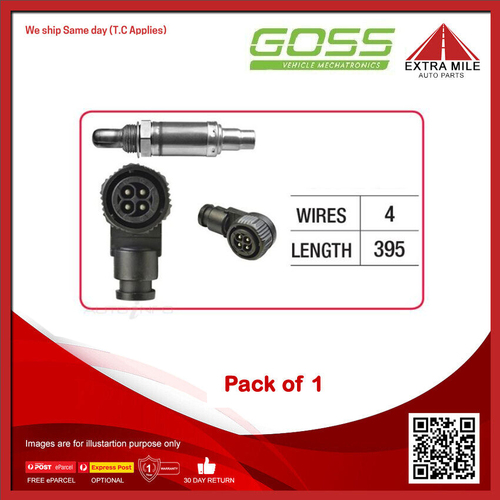 GOSS Oxygen Sensor For Mercedes-Benz C280 W202 2.8L M104 DOHC