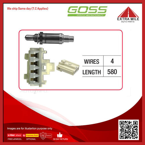 Goss Oxygen Sensor Pre-cat For Mitsubishi Nimbus UG 2.4L 4G64 4D Wagon