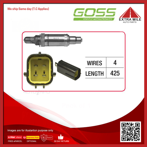 Goss Oxygen Sensor Pre-Catalytic For Holden Epica CDX, CDXi EP 2.0L/2.5L X20D1