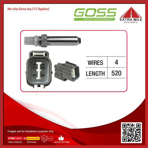 Goss Oxygen Sensor Pre-Catalytic For Range Rover Range Rover SE 4.0L/4.6L V8