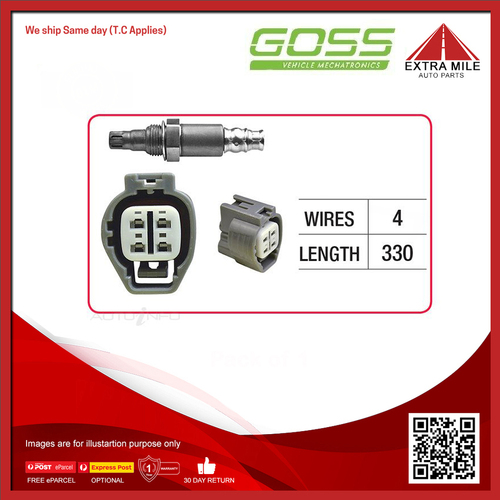 Goss Oxygen Sensor Pre-Catalytic For Jaguar XK 5.0 V8 X150 5.0L 508PN 2D Coupe