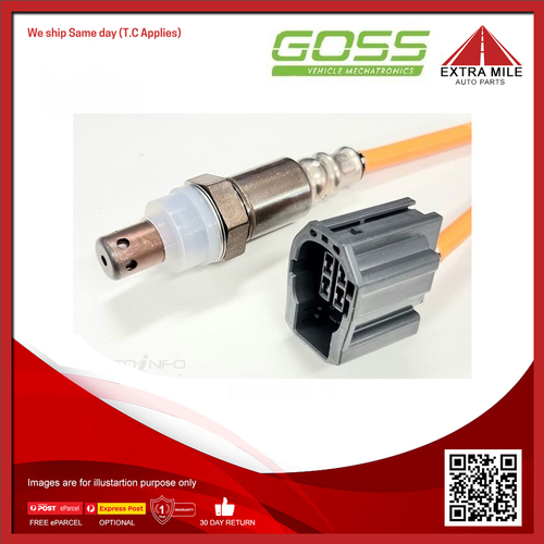 Goss Oxygen Sensor Pre-Catalytic For Mazda Mazda6 Diesel GH 2.2L, GG, GY 2.0L