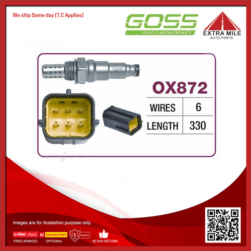 Goss Oxygen Sensor Pre-Catalytic For Holden Cruze CD JH 2.0L 220D1 LNF/LNP