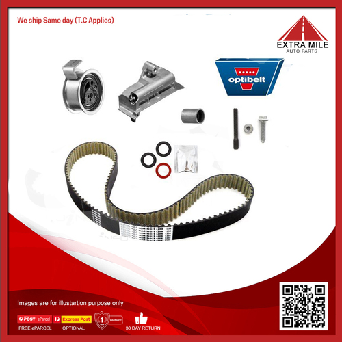 Optibelt Timing Belt Kit For Audi A3 1.9 TDi 8L 1.9L ASZ 4D Hatchback