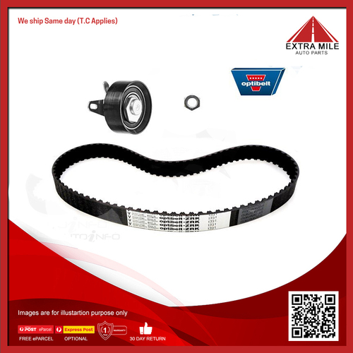 Optibelt Timing Belt Kit For Skoda Superb 3U 2.5L V6 BDG 4D Sedan