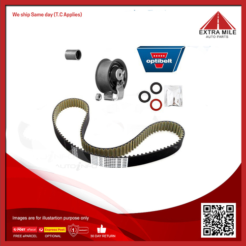 Optibelt Timing Belt Kit For Audi A2 8Z 1.4L Diesel AMF 4D Hatchback