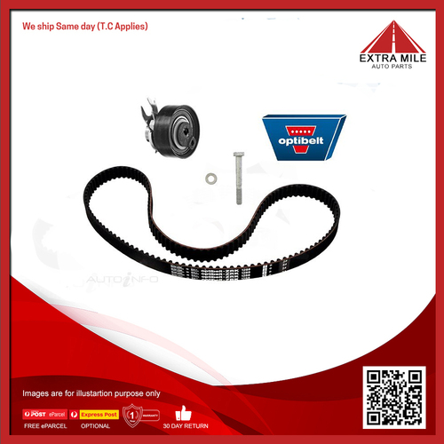 Optibelt Timing Belt Kit For Volkswagen Polo 6N 1.4L AEX 4D Hatchback