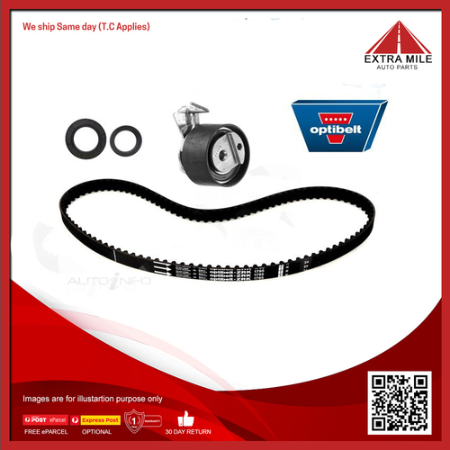 Optibelt Timing Belt Kit For Citroen C2 1.4L TU3JP 2D Hatchback