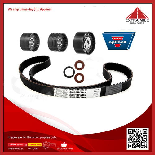 Optibelt Timing Belt Kit For Renault Megane 2.0L F7R.710/4 2D Coupe