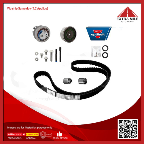 Optibelt Timing Belt Kit For Volkswagen Transporter 103/132/75 TDi T5, T6 2.0L