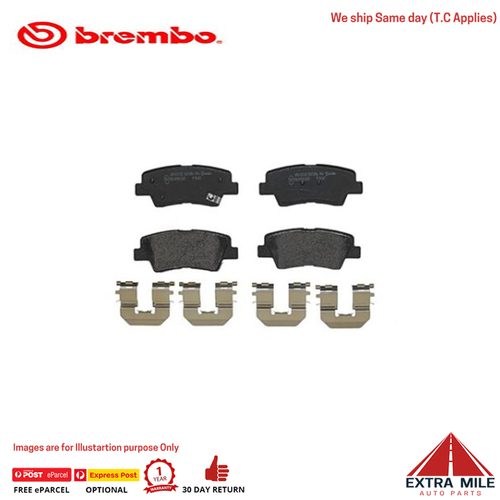 Brembo Rear Brake Pad Set - P30047