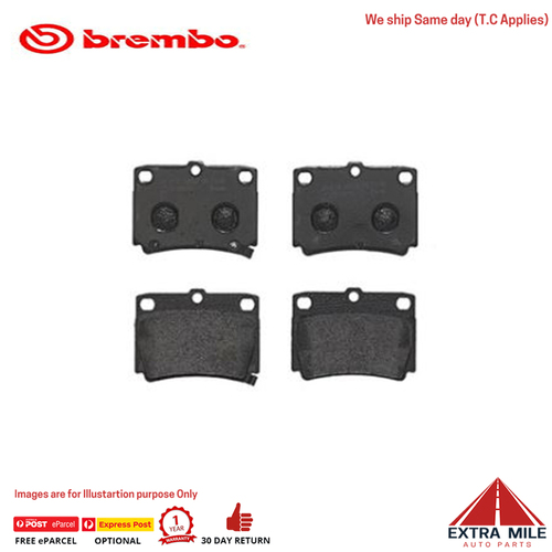 Brembo Rear Brake Pad Set - P54026