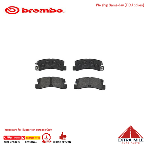 Brembo Rear Brake Pad Set - P83015