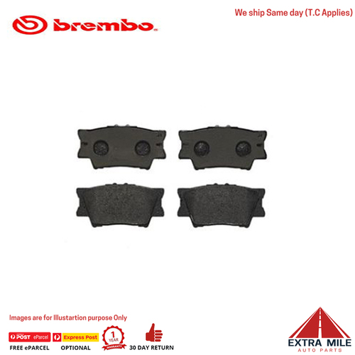 Brembo Rear Brake Pad Set - P83089