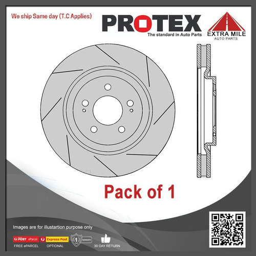 1xProtex Frnt Ultra Perf Rotor For FORD Falcon/Fairmont BA L/H 3/00-9/05