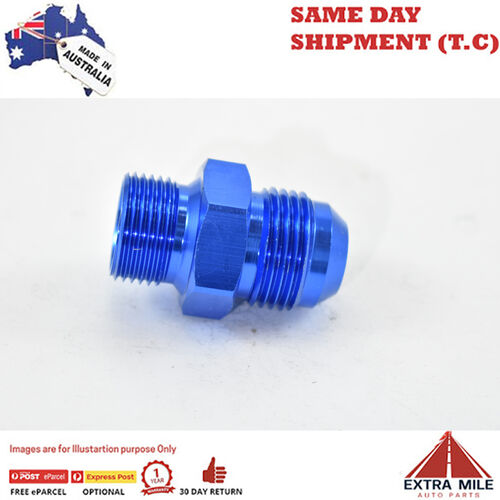 METRIC MALE M20x1.5 TO MALE FLARE AN -10 Blue