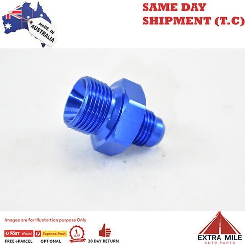 METRIC MALE M20x1.5 TO MALE FLARE AN -6 Blue