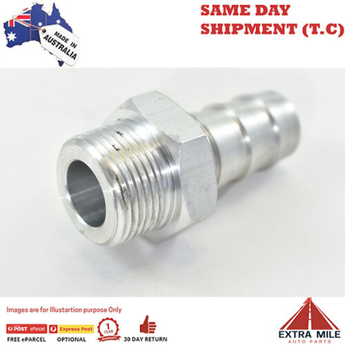 PIPE MALE 1/2 NPT TO 3/8 BARB White