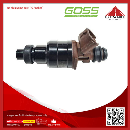 Goss Fuel Injector For Toyota Land Cruiser FJ80R 4.0L 3FE I6 12V OHV - PIN561