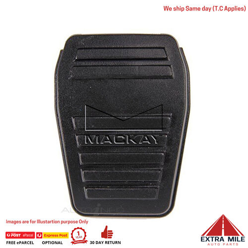 Mackay Brake Pedal Pad For FORD FIESTA WP WQ 1.6L Petrol Manual - PP1019