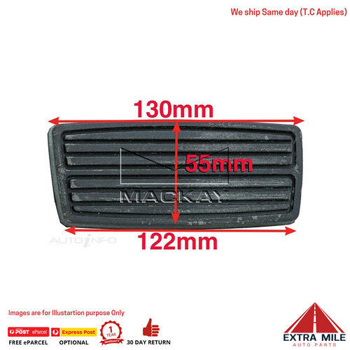 PP1036 Brake Padel Pad for Nissan Patrol GU Y61 Auto Trans 4Cyl - 3.0L 6Cyl - 4.5L 4.8L