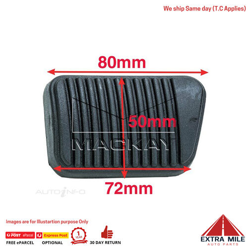 Pedal Pad For Ford - Brake For Ford FALCON BA BF FG 6CYL-4.0L V8 5.0L 5.4L