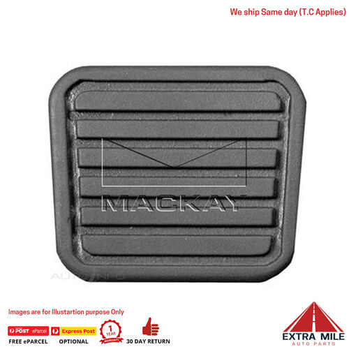 MACKAY PEDAL PAD CLUTCH & BRAKE For HOLDEN RODEO 4X2; 4X4 L-88-ON - PP2074