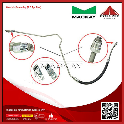 Mackay Power Steering Hose For Adventra Cross 6 VZ (V6) PSH1042 