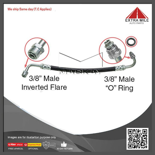 PSH1044 Power Steering Pressure Hose for Holden Wb (6Cyl & V8)