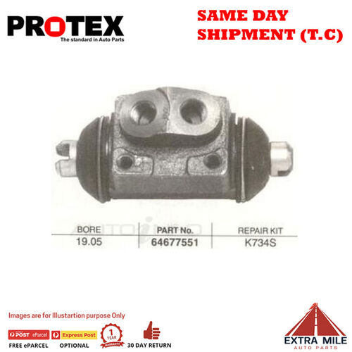 PROTEX Wheel Cylinder - Rear For Ford ESCORT MK2 2D Van RWD 1978 - 1981