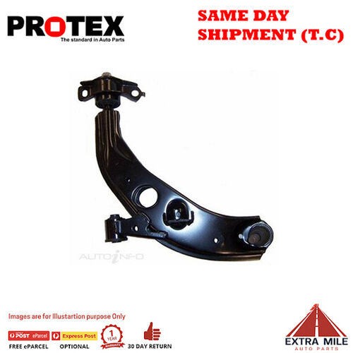 Protex Control Arm - Front Lower For MAZDA 626 GF 4D H/B FWD 1997 - 2002