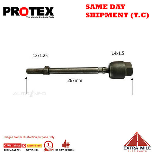 Protex Rack End For HOLDEN BARINA  4D H/B FWD 1987 - 1994