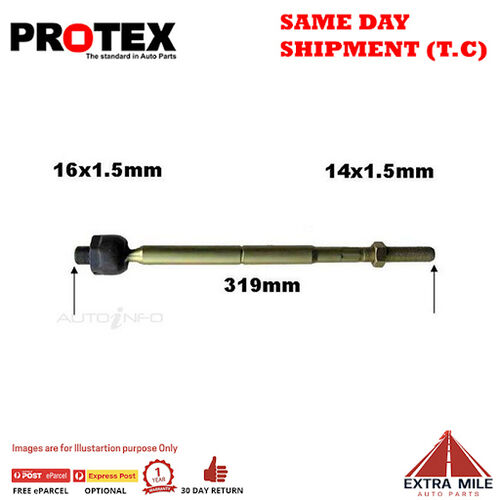 Protex Rack End For SUBARU LIBERTY BD 4D Sdn 4WD 1994 - 1999