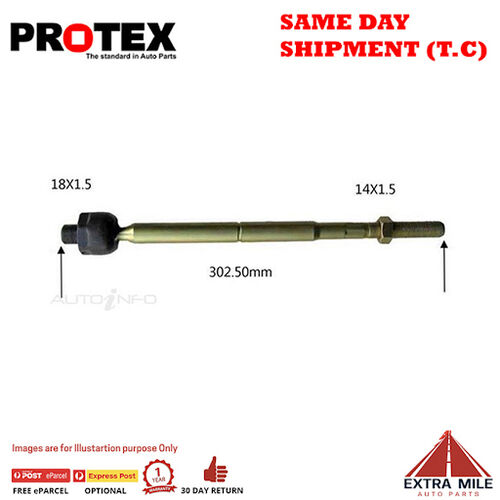 Protex Rack End For HOLDEN ASTRA TS 4D Sdn FWD 1999 - 2005