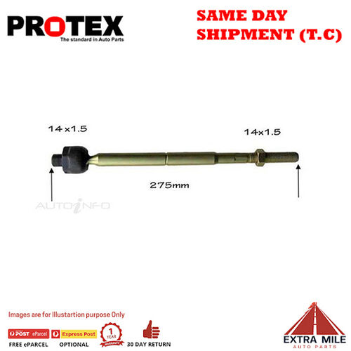 Protex Rack End For LEXUS IS250 GSE20R 4D Sdn RWD 2005 - 2013