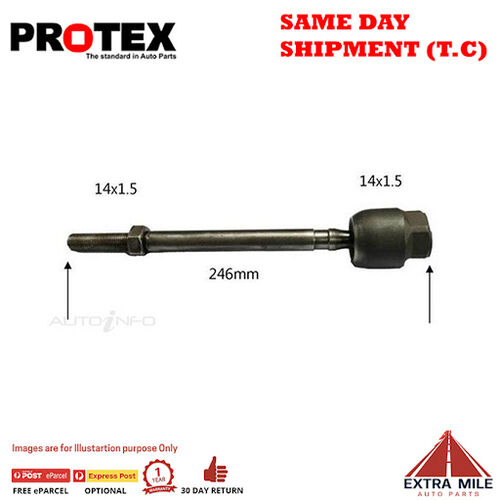 Protex Rack End For HOLDEN JACKAROO  2D SUV 4WD 1981 - 1987