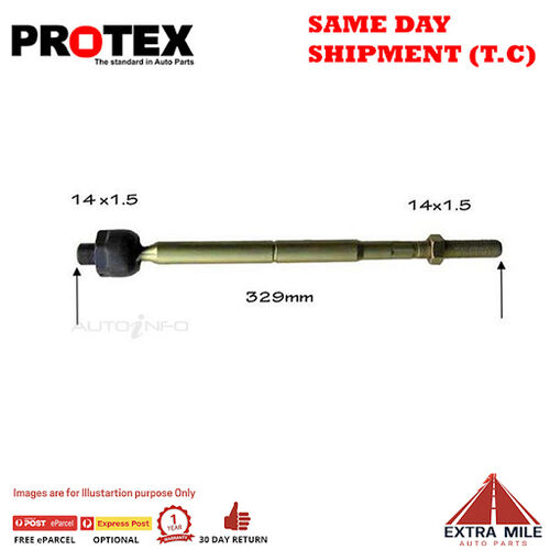 Protex Rack End For TOYOTA CORONA ST150R 4D Sdn FWD 1983 - 1989