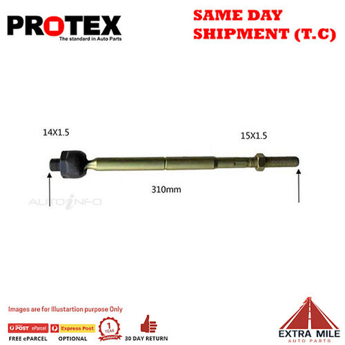 Protex Rack End For TOYOTA HILUX GGN15R 2D C/C RWD 2005 - 2013