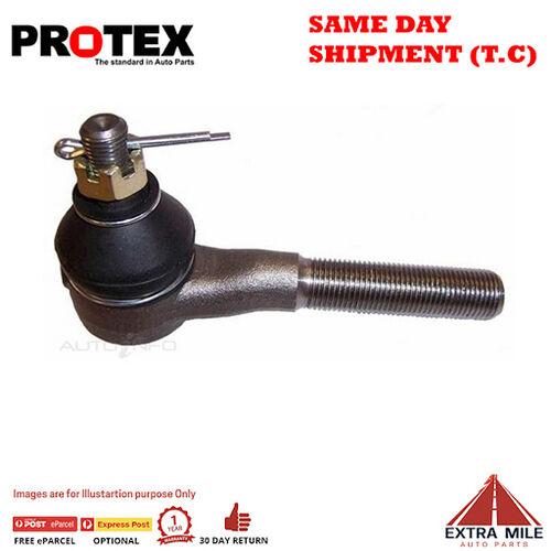 Protex TIE ROD END L/H OUTER For NISSAN 720 720 4D Ute 4WD 1982 - 1986