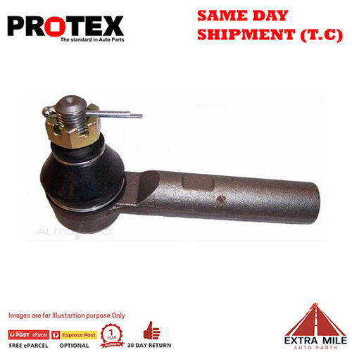 Protex Tie Rod End Left Hand Outer For TOYOTA HIACE LH123R 3D Van RWD