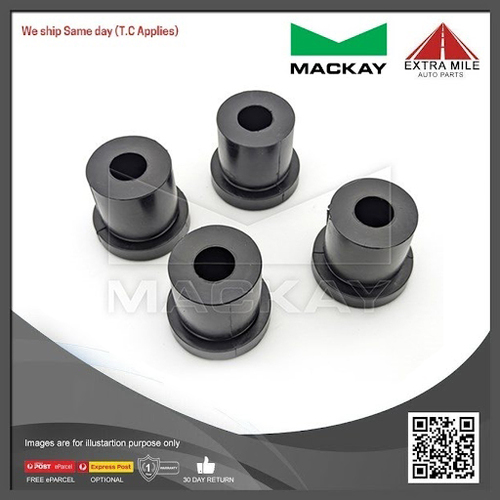 Mackay Leaf Spring Bush Kit Shackle Upper Rear For Toyota LandCruiser 70 Series