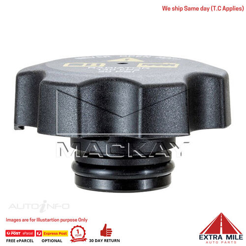 Mackay Radiator CAP For Plastic Dual O Ring 20PSI 140KPA RC1003